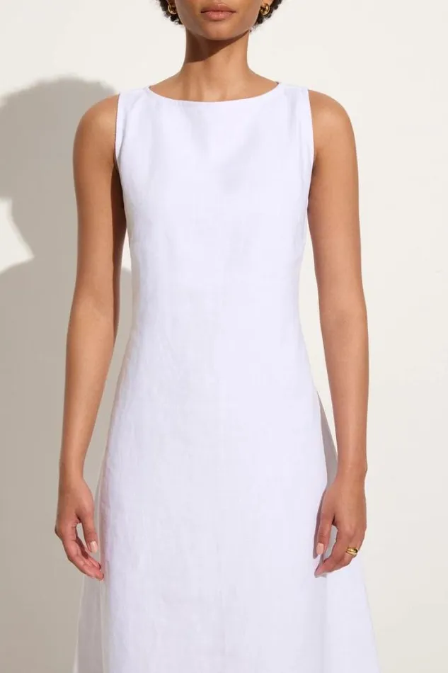 Women Faithfull The Brand Dresses Nahna Maxi Dress White