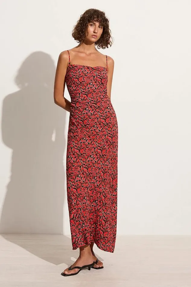 Women Faithfull The Brand Dresses Rosas Midi Dress Salema Floral
