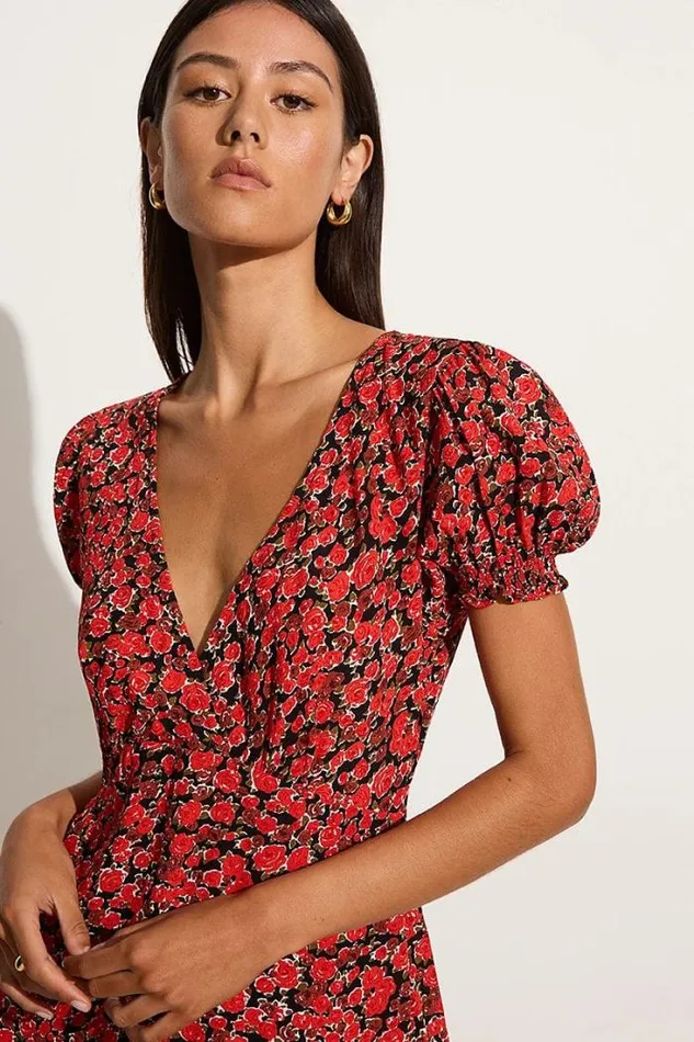 Women Faithfull The Brand Mini Dresses Albertina Mini Dress Salema Floral