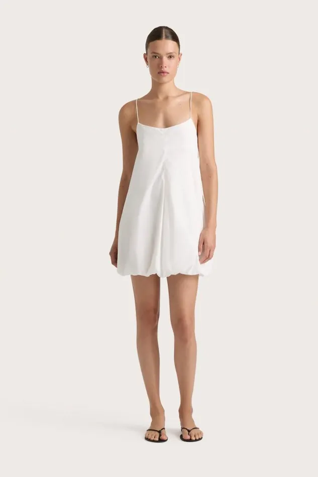 Women Faithfull The Brand Mini Dresses Anais Mini Dress White