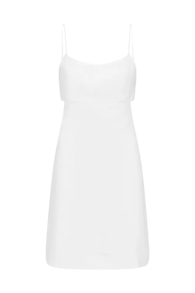Women Faithfull The Brand Mini Dresses Antibes Mini Dress White