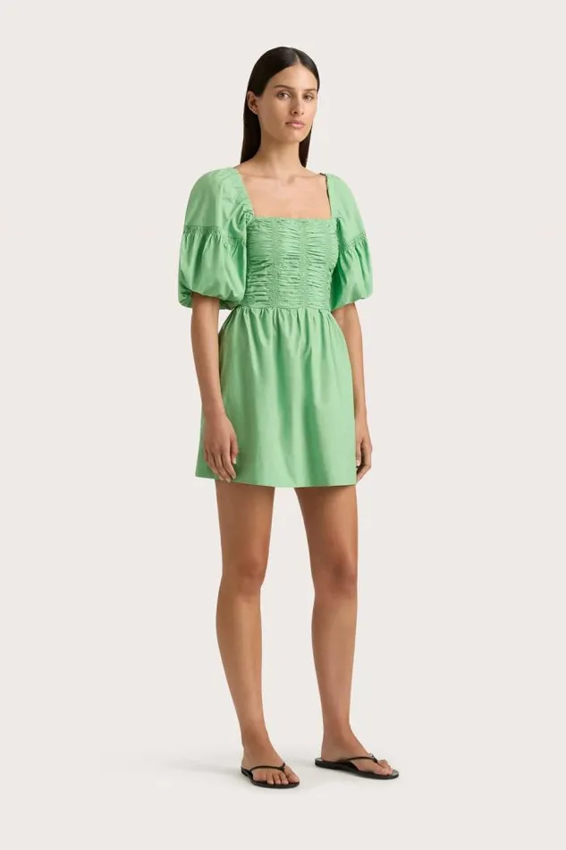 Women Faithfull The Brand Mini Dresses Belladonna Mini Dress Apple