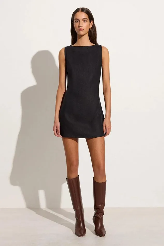 Women Faithfull The Brand Mini Dresses Lui Mini Dress Black