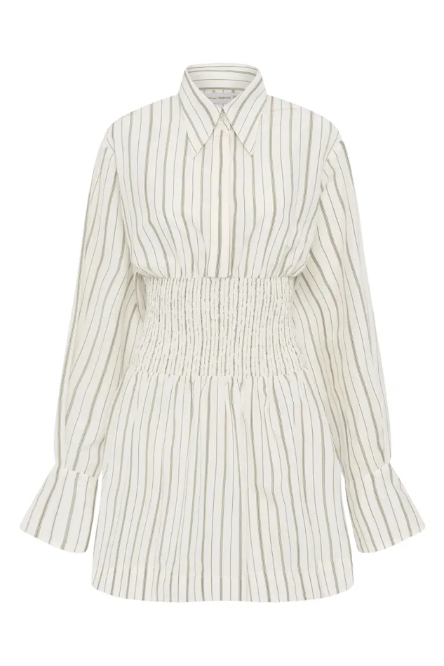 Women Faithfull The Brand Mini Dresses Vitinia Mini Dress Trieste Stripe