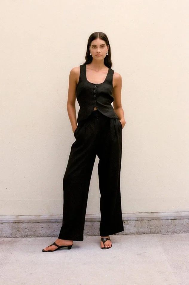 Women Faithfull The Brand Pants Duomo Pant Black