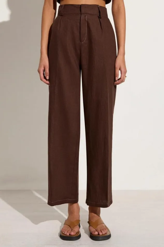 Women Faithfull The Brand Pants Ida Pant Cacao