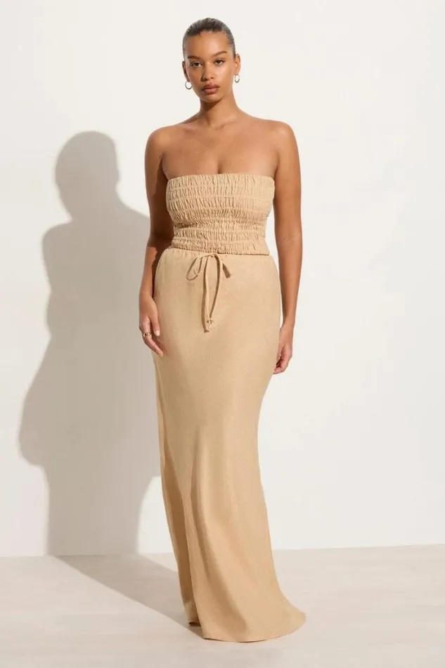 Women Faithfull The Brand Skirts and Shorts Cataline Skirt Wheat 8211 Final Sale Women Faithfull The Brand Skirts and Shorts Cataline Skirt Wheat 8211 Final Sale