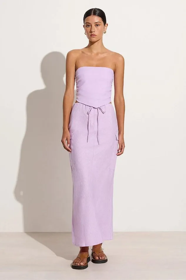 Women Faithfull The Brand Skirts and Shorts Katala Skirt Lilac 8211 Final Sale Women Faithfull The Brand Skirts and Shorts Katala Skirt Lilac 8211 Final Sale