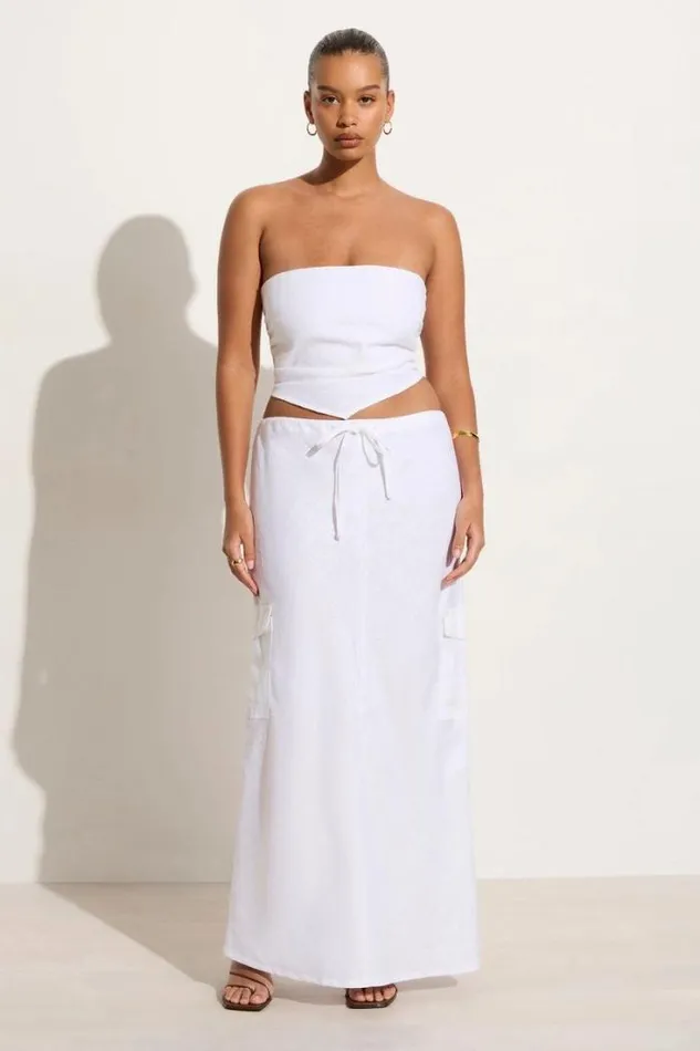 Women Faithfull The Brand Skirts and Shorts Katala Skirt White 8211 Final Sale Women Faithfull The Brand Skirts and Shorts Katala Skirt White 8211 Final Sale