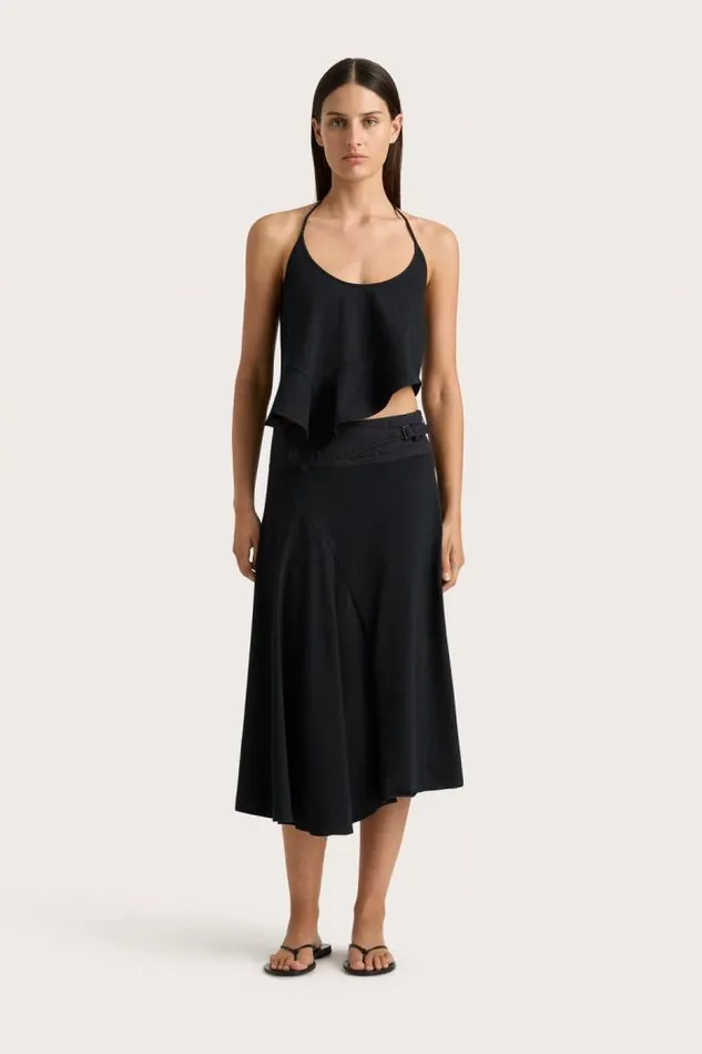 Women Faithfull The Brand Skirts and Shorts Maceio Skirt Black