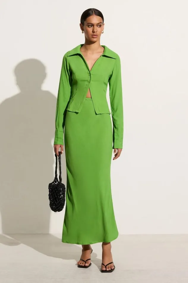 Women Faithfull The Brand Skirts and Shorts Sinem Skirt Apple