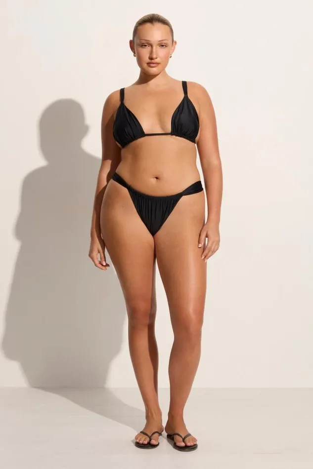 Women Faithfull The Brand Swim Andez Bikini Bottoms Black