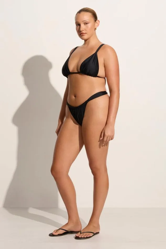 Women Faithfull The Brand Swim Andez Bikini Bottoms Black