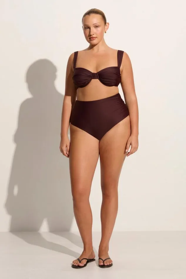Women Faithfull The Brand Swim Bianca Bikini Bottoms Soil