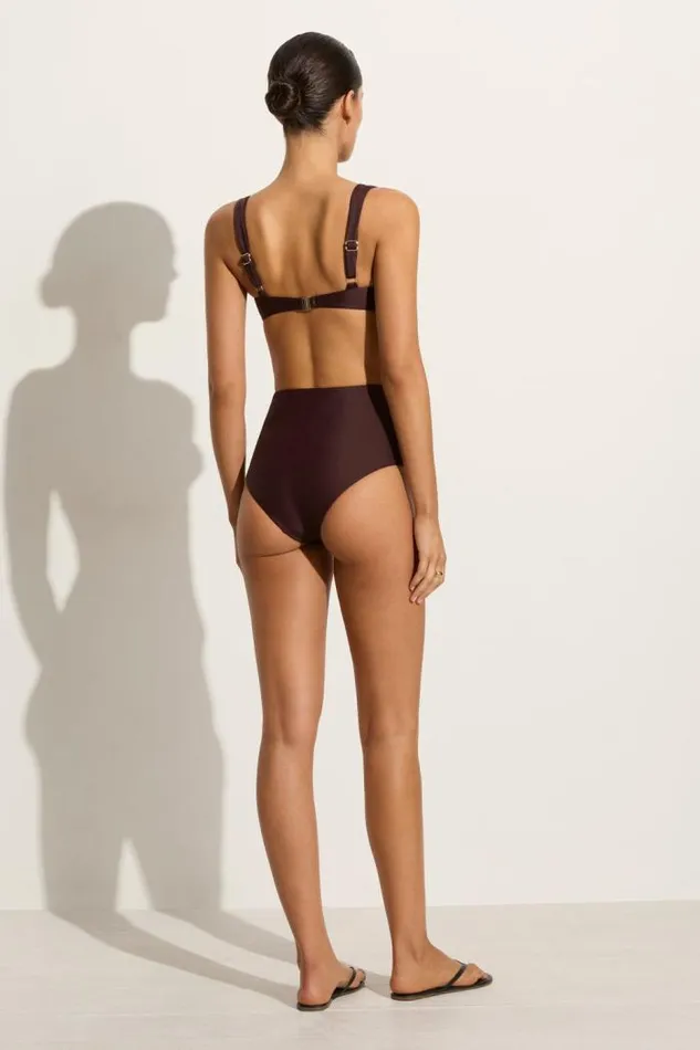 Women Faithfull The Brand Swim Bianca Bikini Bottoms Soil