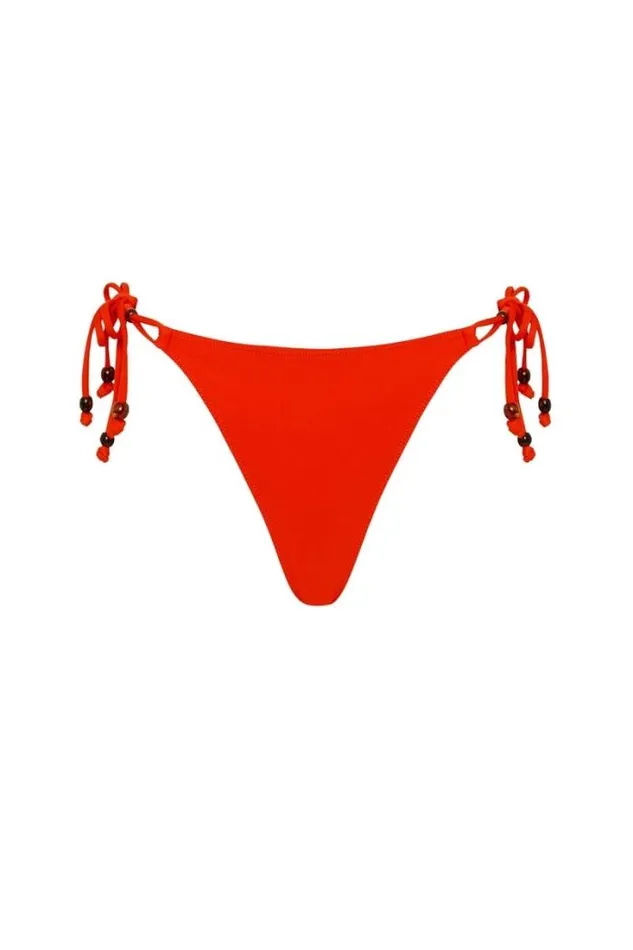 Women Faithfull The Brand Swim Dua Bikini Bottoms Salsa