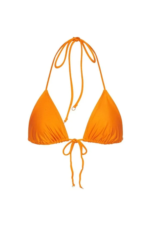 Women Faithfull The Brand Swim Hollis Bikini Top Turmeric 8211 Final Sale