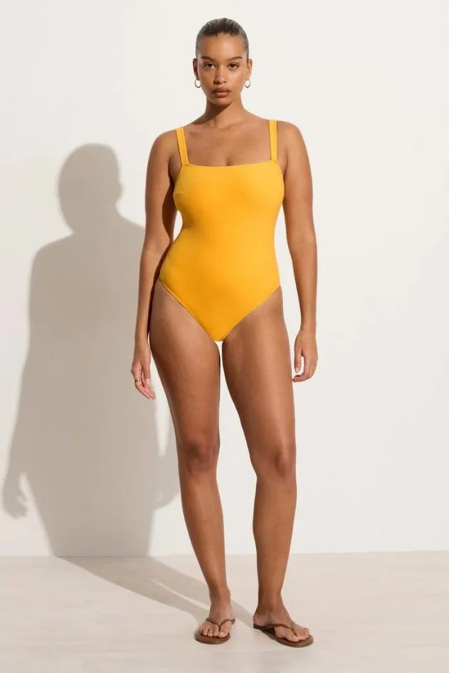 Women Faithfull The Brand Swim Marilena One Piece Citrus Towelling 8211 Final Sale Women Faithfull The Brand Swim Marilena One Piece Citrus Towelling 8211 Final Sale