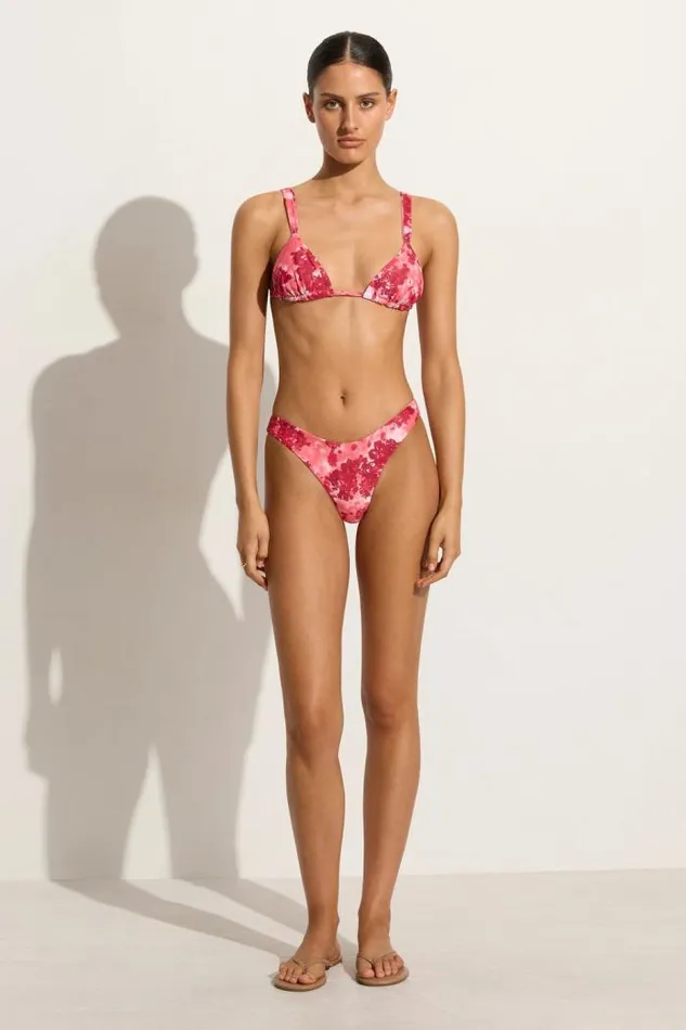 Women Faithfull The Brand Swim Mary Bikini Top Rosella Floral