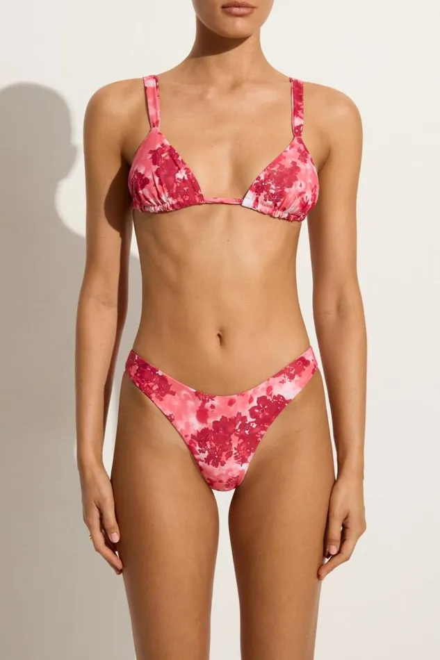 Women Faithfull The Brand Swim Mary Bikini Top Rosella Floral