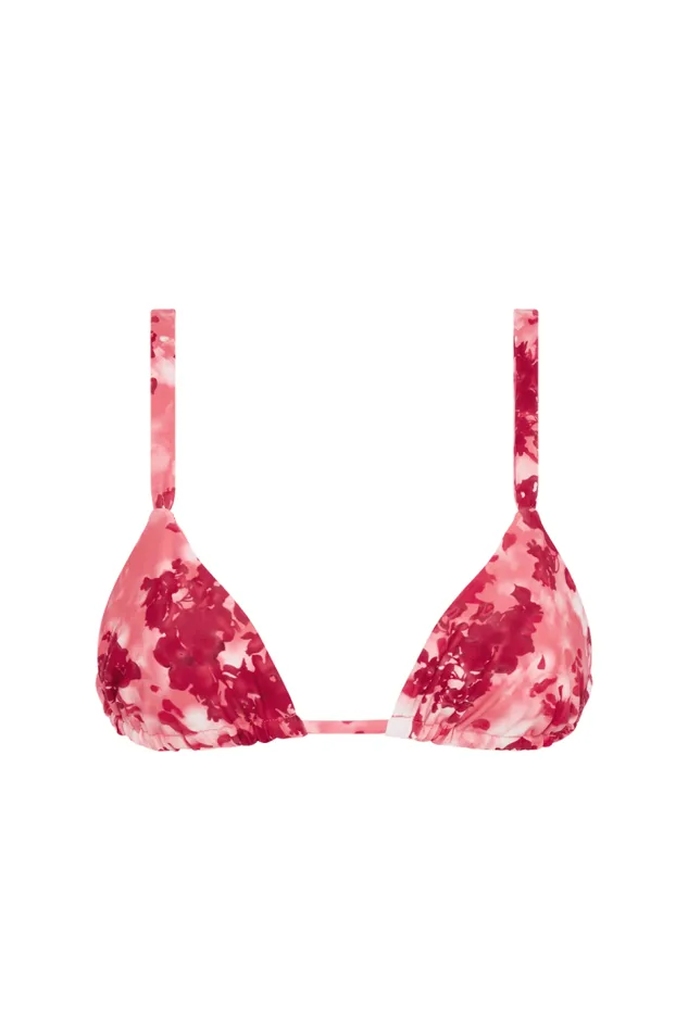Women Faithfull The Brand Swim Mary Bikini Top Rosella Floral