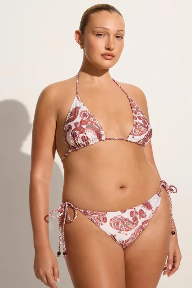 Women Faithfull The Brand Swim Picone Bikini Bottom Alessia Paisley