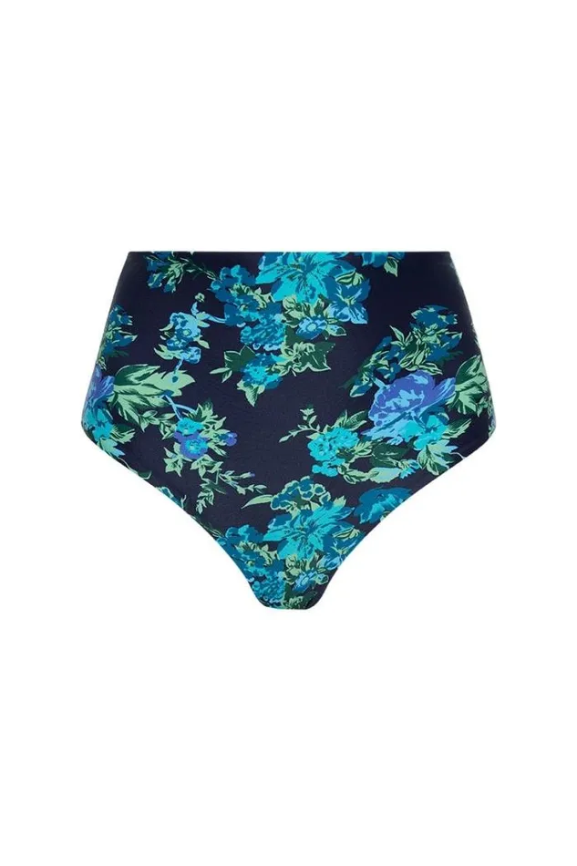Women Faithfull The Brand Swim Reyes Bikini Bottoms Escala Floral Navy Exclusive