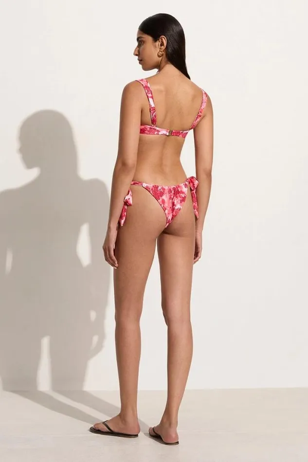 Women Faithfull The Brand Swim Sol Bikini Top Rosella Floral