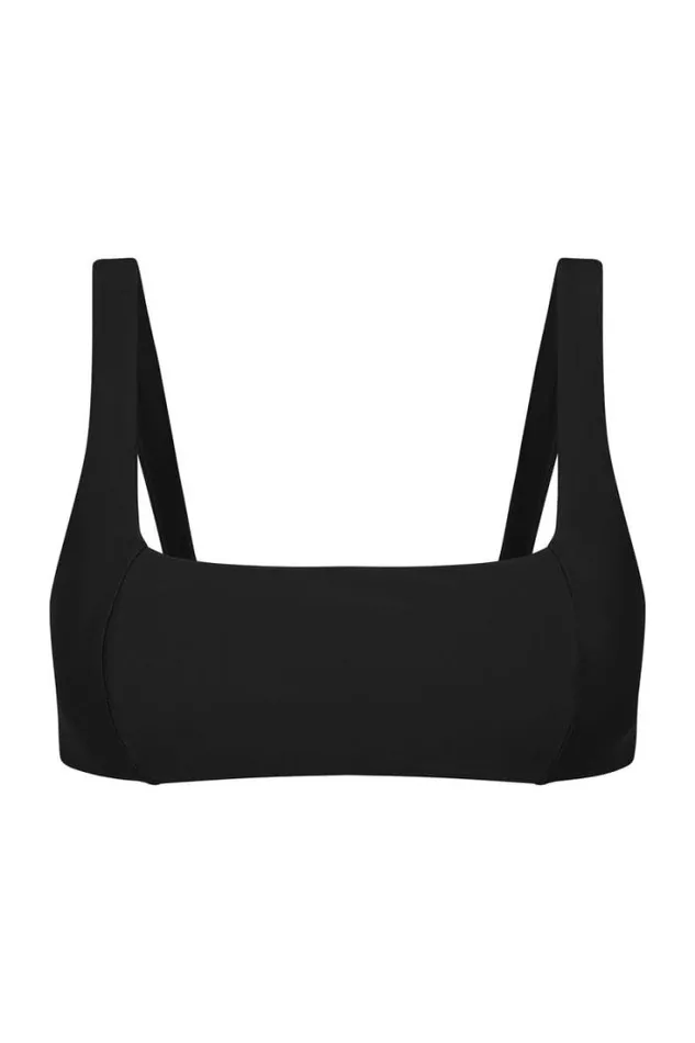 Women Faithfull The Brand Swim Zizi Bikini Top Black