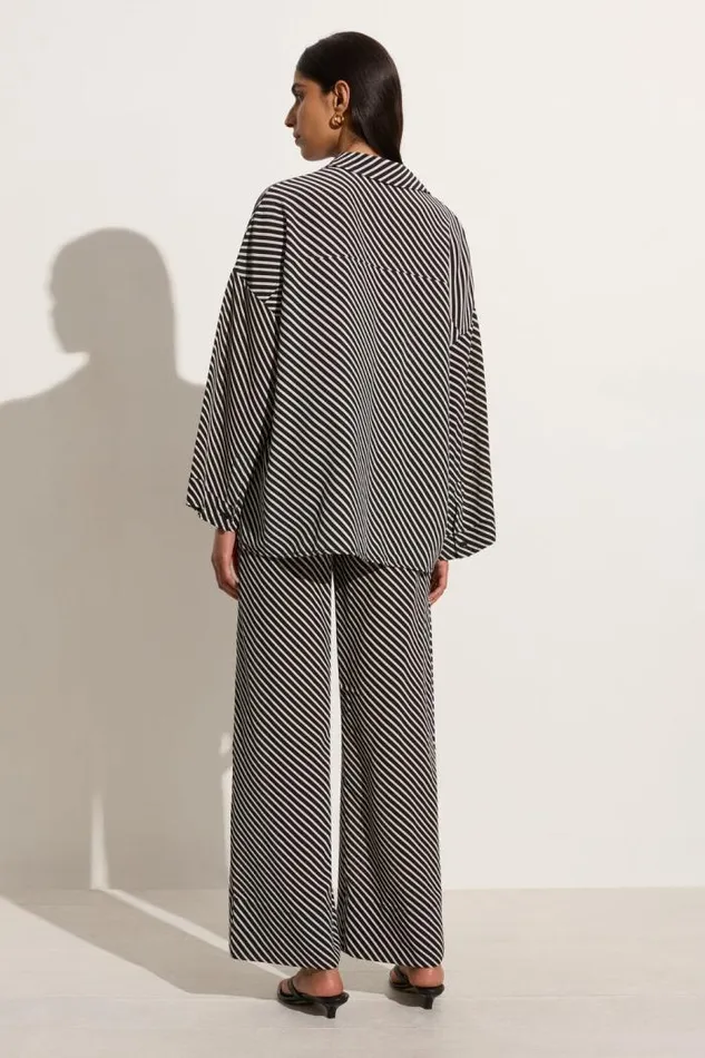 Women Faithfull The Brand Tops Amici Shirt Toscano Stripe Black