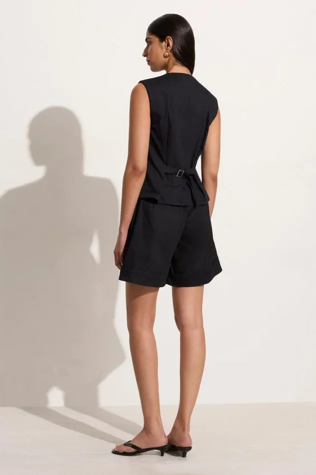 Women Faithfull The Brand Tops Delfina Vest Black