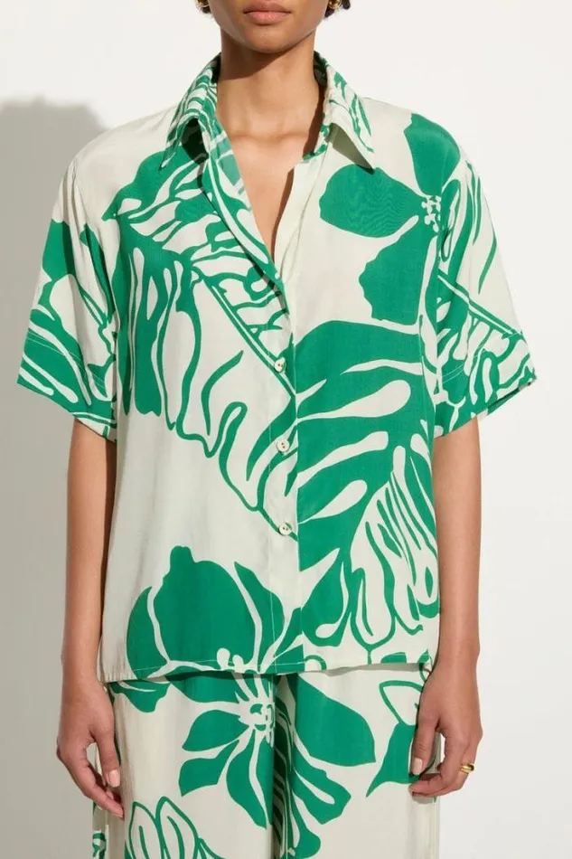 Women Faithfull The Brand Tops Dreamland Shirt Los Cabos Floral