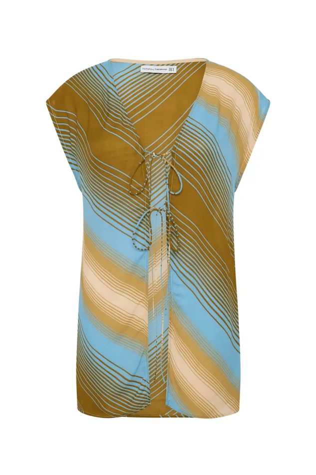 Women Faithfull The Brand Tops Ionica Top Cervia Stripe