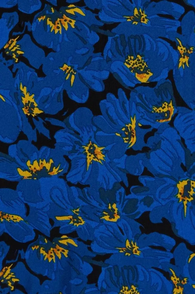 Women Faithfull The Brand Tops Montenegro Top El Limon Floral Blue