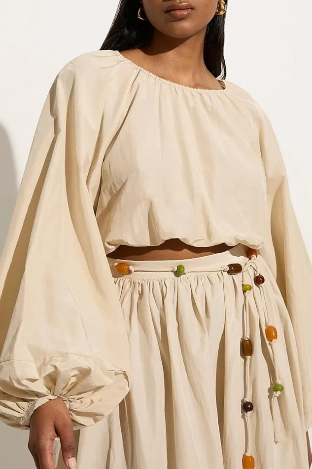Women Faithfull The Brand Tops Pereira Top Creme