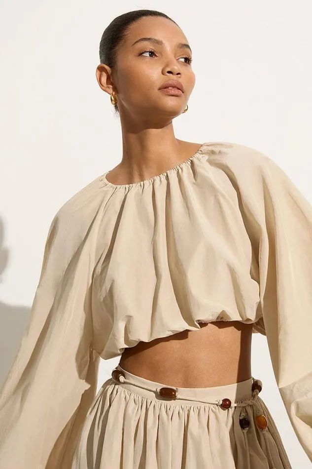 Women Faithfull The Brand Tops Pereira Top Creme