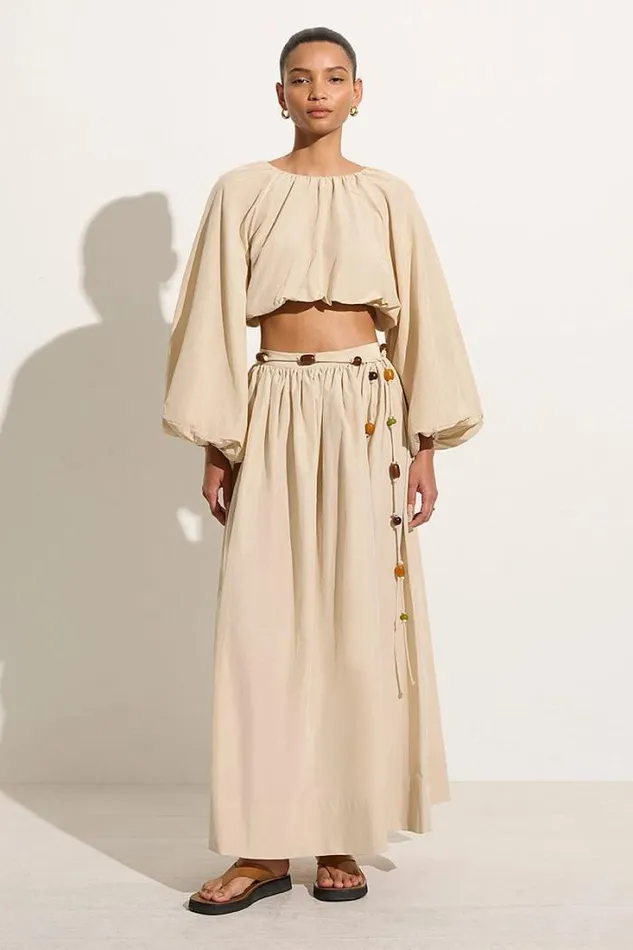 Women Faithfull The Brand Tops Pereira Top Creme