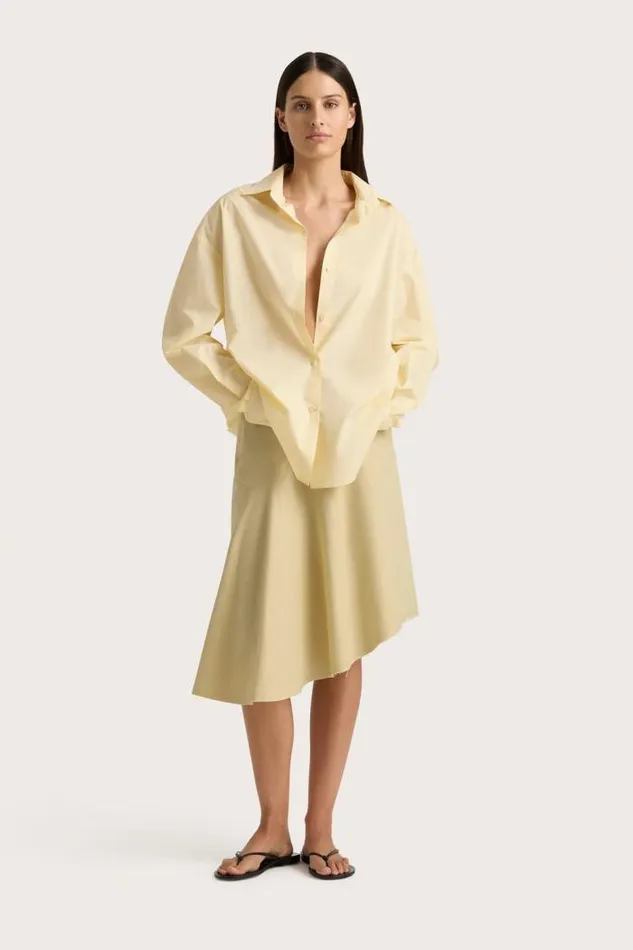 Women Faithfull The Brand Tops Vieste Shirt Lemon