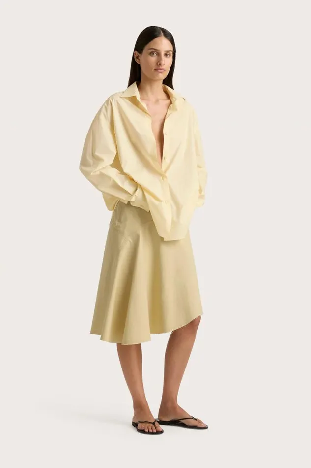 Women Faithfull The Brand Tops Vieste Shirt Lemon