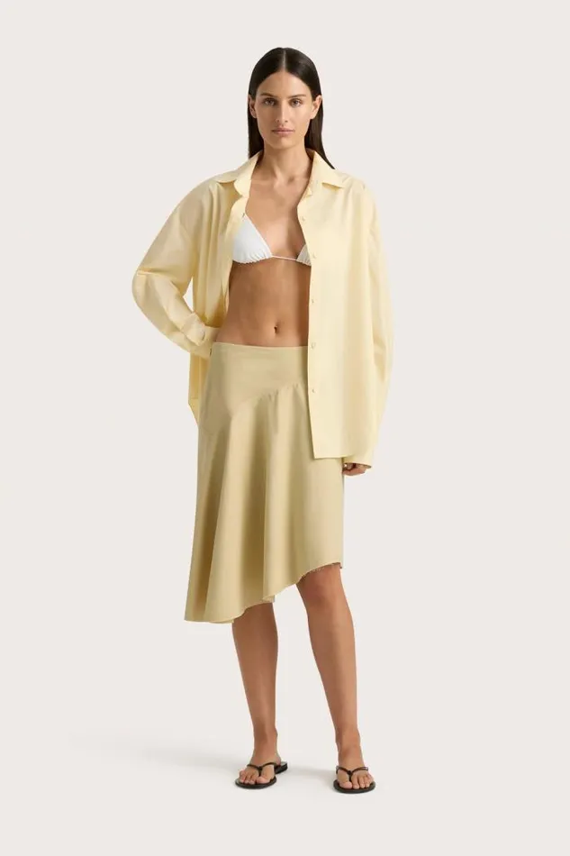 Women Faithfull The Brand Tops Vieste Shirt Lemon