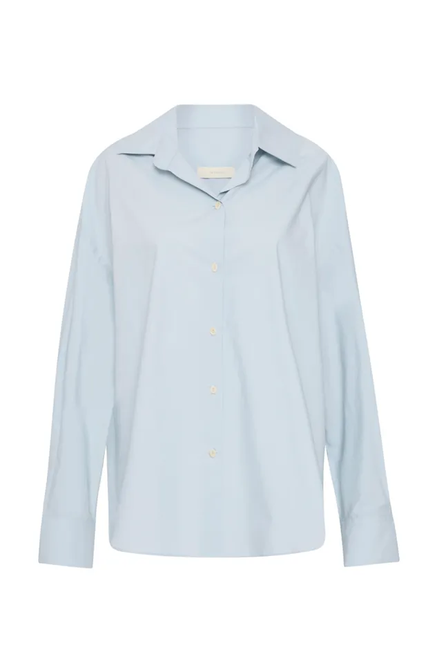 Women Faithfull The Brand Tops Vieste Shirt Sky Blue
