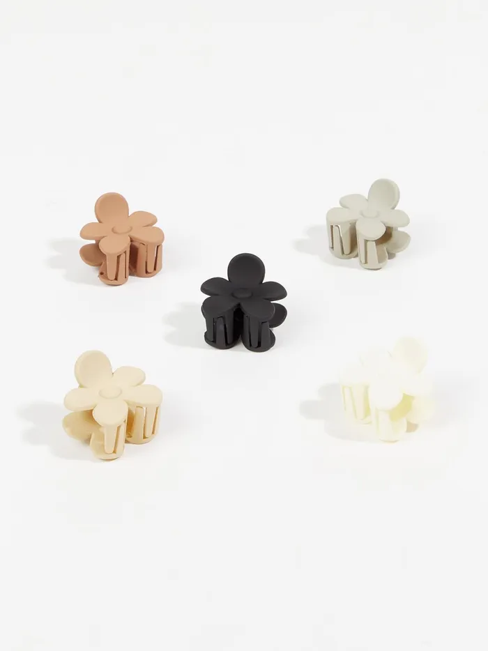 Women Flower Claw Clip Pack Neutral Altar039d State Hair Accessories