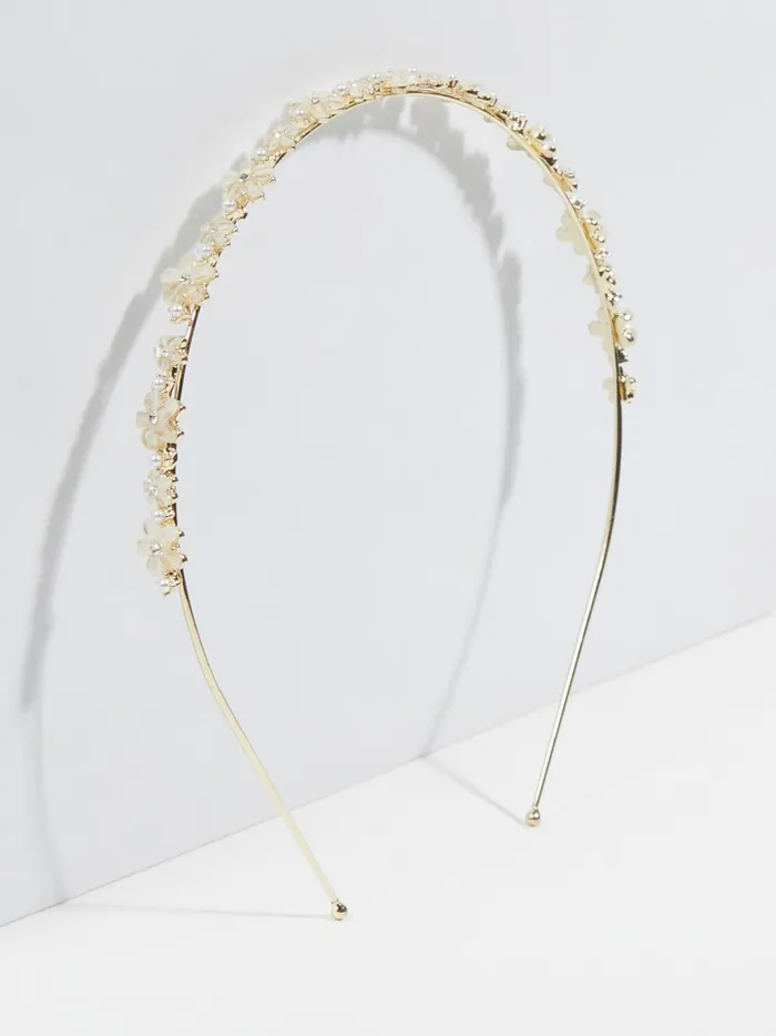 Women Flower Wire Headband Ivory Altar039d State Hair Accessories
