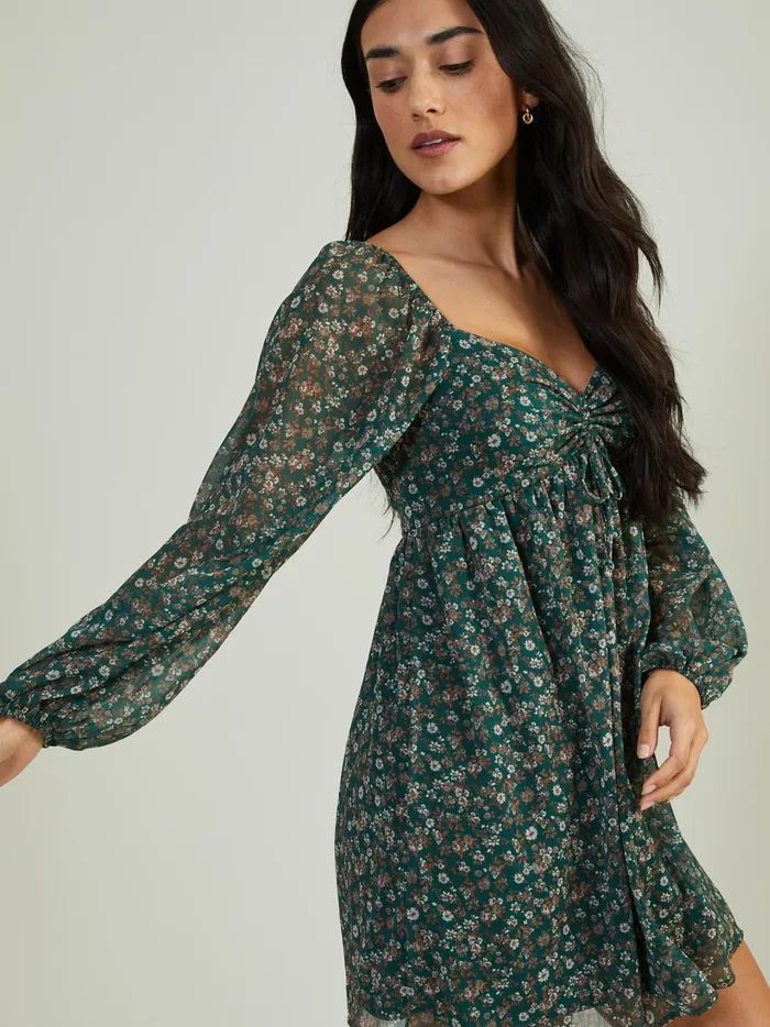 Women Frankie Tie Cinch Dress Hunter Altar039d State Casual