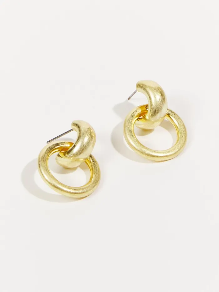 Women Gold Layered Hoop Earrings Antiquegold Altar039d State Jewelry