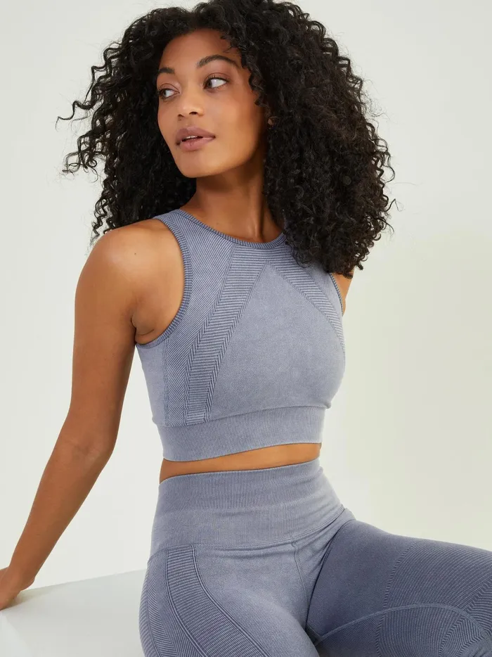Women Gravitate High Neck Tank Graphite Altar039d State Activewear