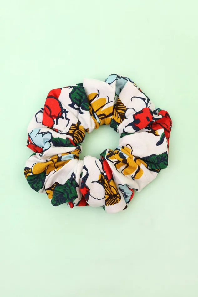 Women Hair Scrunchie Cosmos Floral LF Markey Headwear