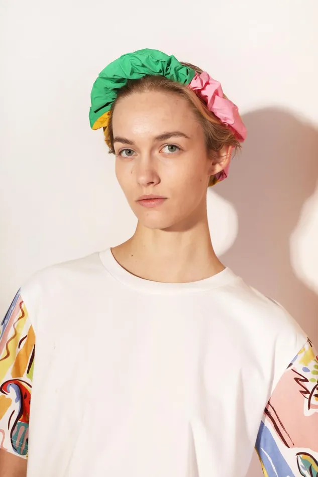 Women Hair Scrunchie Multi Brights LF Markey Headwear