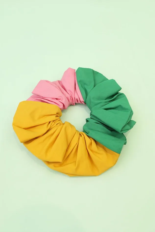 Women Hair Scrunchie Multi Brights LF Markey Headwear