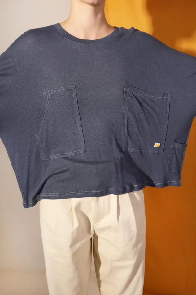 Women Hamish Top Navy LF Markey Tops